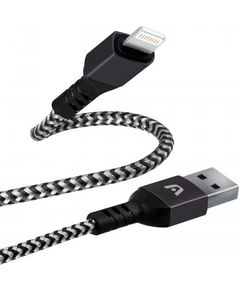 CABLE ARGOM DURA FORMA LIGHTING A USB 2.0 1.8M/6FT BLACK ARG-CB-0023BK