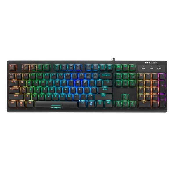 TECLADO GAMING SHARKOON SKILLER SGK30 MECANICO USB INGLES BLACK 4044951030019